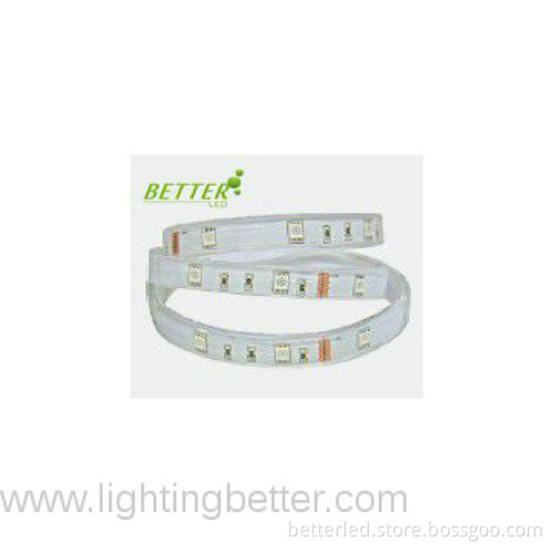10mmPCB 5050 RGB full tube+silicon glue strip 30led/m high lemun(IP68)